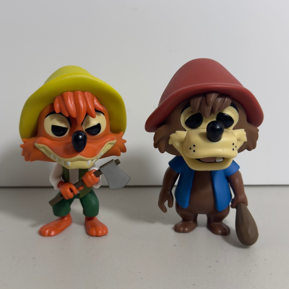 Funko Pop Disney Splash Mountain Brer Fox Brer Bear Figure Set 2019 Retired Fair